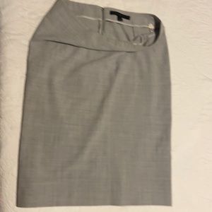Light gray midi skirt 15” waist and 23” length